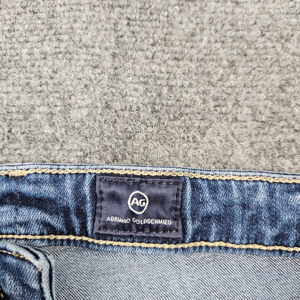 AG Adriano Goldschmied Faye Mid Rise Cigarette Jeans Blue 29R LW15310 - Picture 3 of 14